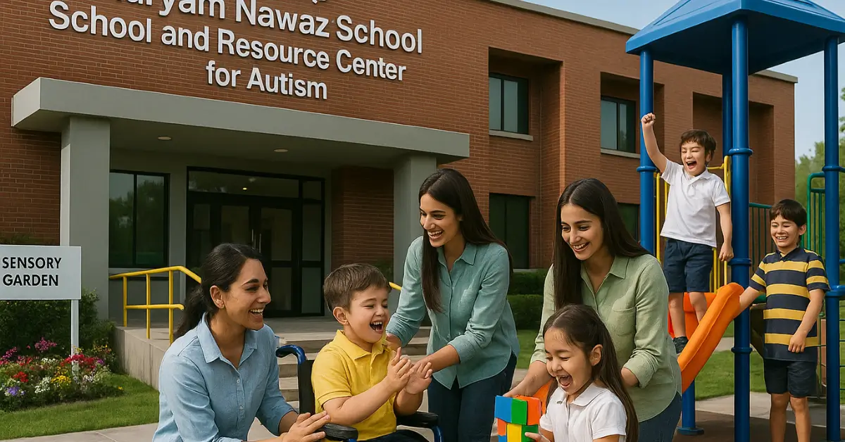 CM Special Measures for Autistic Children Free Education, Therapy, & World-Class Facilities at Maryam Nawaz School & Resource Center for Autism