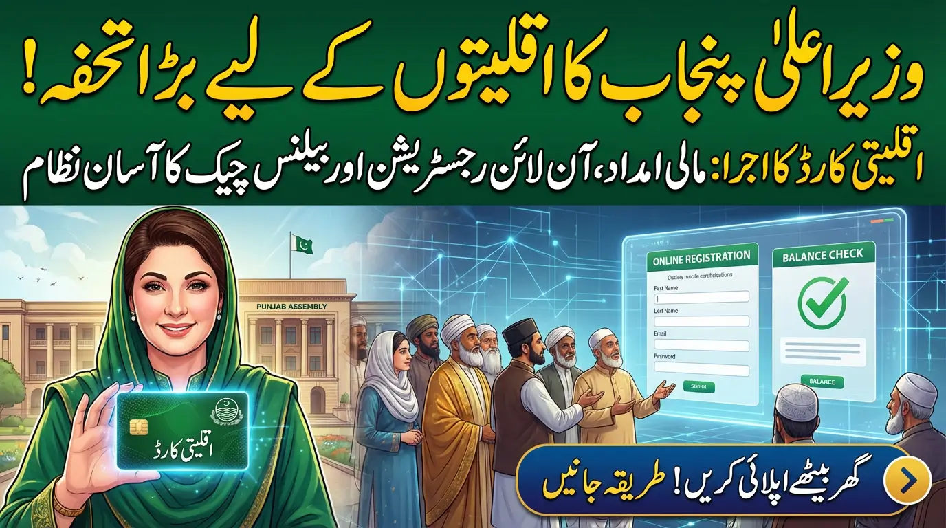 CM Punjab Minority Card Online Registration Guide for Eligible Families