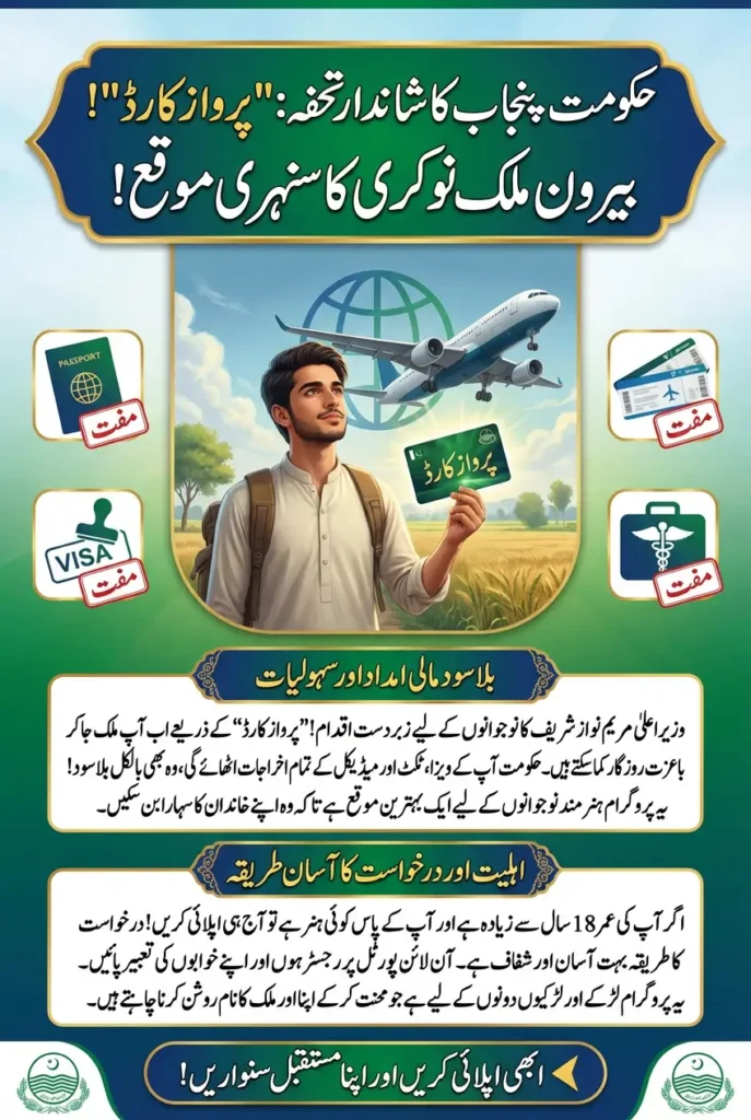 How Punjab Youth Can Benefit from the New Parwaz Card Program